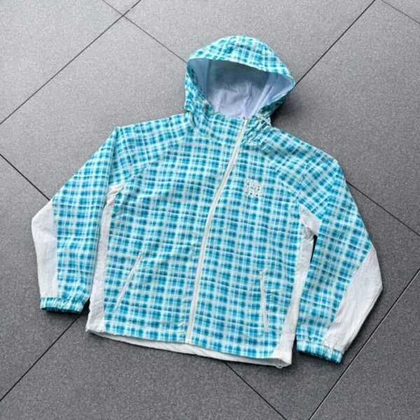 MERTRA ASYMMETRICAL PLAID JACKETS